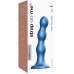 Фаллоимитатор Strap-On-Me Dildo Plug Balls L синий 17 см