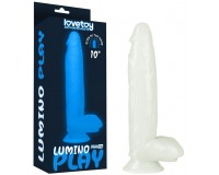Светящийся в темноте фаллос на присоске Lumino Play Dildo 26 см
