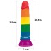 Радужный фаллоимитатор Prider Dildo 19 см