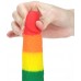 Радужный фаллоимитатор Prider Dildo 19 см