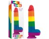 Радужный фаллоимитатор Prider Dildo 23 см
