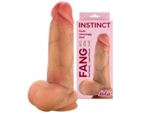 Реалистичный фаллоимитатор на присоске Instinct Fang 15 см