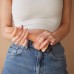 Реалистичный фаллоимитатор на присоске Strap-On-Me с подвижной кожей 19 см