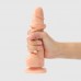 Реалистичный фаллоимитатор на присоске Strap-On-Me с подвижной кожей XXL телесный 20 см