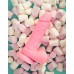 Розовый фаллос с мошонкой из жидкого силикона Toyfa Scott 20 см