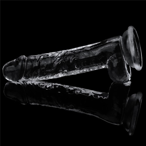 Прозрачный фаллос с мошонкой Lovetoy Flawless Clear Dildo 19 см Прозрачный фаллос с мошонкой Lovetoy Flawless Clear Dildo 19 см
