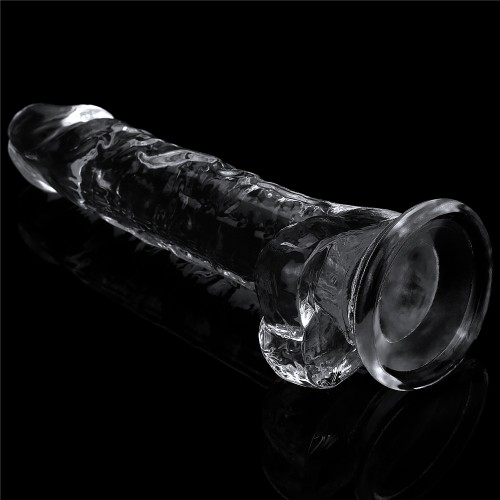 Прозрачный фаллос с мошонкой Lovetoy Flawless Clear Dildo 19 см Прозрачный фаллос с мошонкой Lovetoy Flawless Clear Dildo 19 см