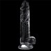 Прозрачный фаллос с мошонкой Lovetoy Flawless Clear Dildo 19 см Прозрачный фаллос с мошонкой Lovetoy Flawless Clear Dildo 19 см
