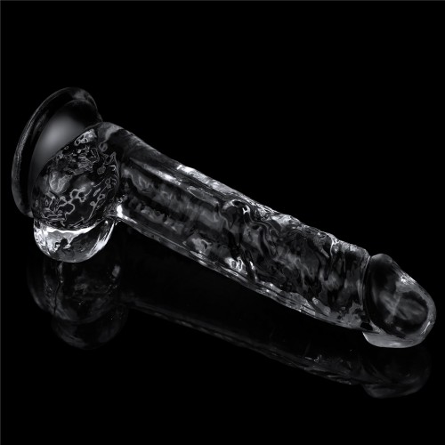 Прозрачный фаллос с мошонкой Lovetoy Flawless Clear Dildo 19 см Прозрачный фаллос с мошонкой Lovetoy Flawless Clear Dildo 19 см