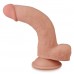 Гнущийся фаллоимитатор с эффектом двойной кожи Lovetoy Sliding-Skin Dual Layer Dong 21 см
