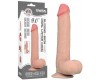 Гнущийся фаллоимитатор с эффектом двойной кожи Lovetoy Sliding-Skin Dual Layer Dong 23 см