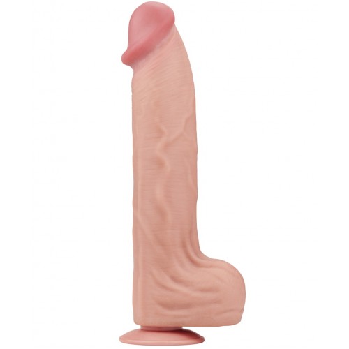 Реалистичный фаллоимитатор с эффектом двойной кожи Lovetoy Sliding-Skin Dual Layer Dong 36 см Реалистичный фаллоимитатор с эффектом двойной кожи Lovetoy Sliding-Skin Dual Layer Dong 36 см