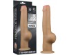 Реалистичный фаллоимитатор на присоске с мошонкой Dual Layered Handle Cock 28 см