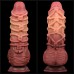 Реалистичный фаллоимитатор с мошонкой и рельефом из веревок Lovetoy Silicone Cock with Rope 24 см Реалистичный фаллоимитатор с мошонкой и рельефом из веревок Lovetoy Silicone Cock with Rope 24 см