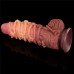 Реалистичный фаллоимитатор с мошонкой и рельефом из веревок Lovetoy Silicone Cock with Rope 24 см Реалистичный фаллоимитатор с мошонкой и рельефом из веревок Lovetoy Silicone Cock with Rope 24 см