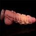 Реалистичный фаллоимитатор с мошонкой и рельефом из веревок Lovetoy Silicone Cock with Rope 24 см Реалистичный фаллоимитатор с мошонкой и рельефом из веревок Lovetoy Silicone Cock with Rope 24 см