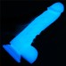 Светящийся в темноте фаллос на присоске Lumino Play Dildo 21 см