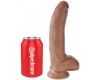 Фаллоимитатор с присоской King Cock with Balls 23 см