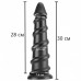 Фаллоимитатор с рельефным рисунком X-Men Butt Plug 30 см