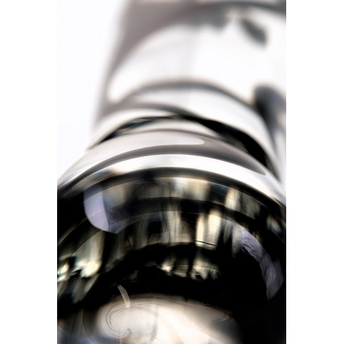 Двусторонний фаллос из стекла Sexus Glass 21 см Двусторонний фаллос из стекла Sexus Glass 21 см