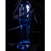 Синий фаллоимитатор из стекла Sexus Glass 13 см