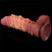 Реалистичный фаллоимитатор с мошонкой и рельефом из веревок Lovetoy Silicone Cock with Rope 27 см Реалистичный фаллоимитатор с мошонкой и рельефом из веревок Lovetoy Silicone Cock with Rope 27 см