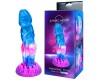 Разноцветный фаллос с ярко выраженной головкой Magic Hero 22 см