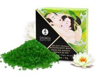 Соль мёртвого моря Shunga Moonlight Bath Lotus Flower с ароматом лотоса 75 гр