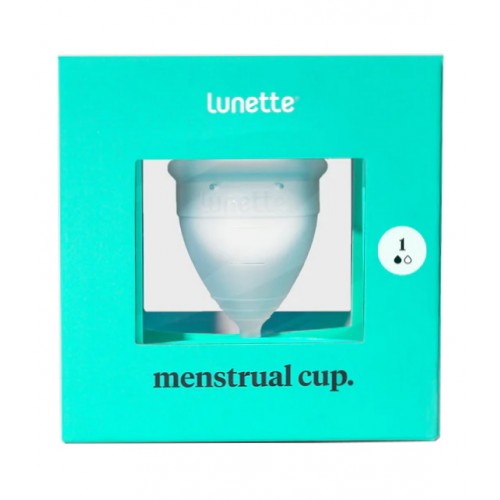 Прозрачная менструальная чаша Lunette Cup 25 мл Прозрачная менструальная чаша Lunette Cup 25 мл