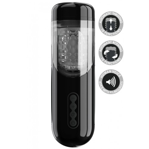 Мастурбатор Lorelei by Pretty Love с ротацией, пульсацией и голосовым сопровождением Мастурбатор Lorelei by Pretty Love с ротацией, пульсацией и голосовым сопровождением