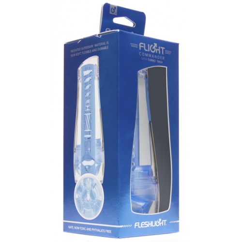 Прозрачный мастурбатор Fleshlight Flight Commander Smooth Case Прозрачный мастурбатор Fleshlight Flight Commander Smooth Case