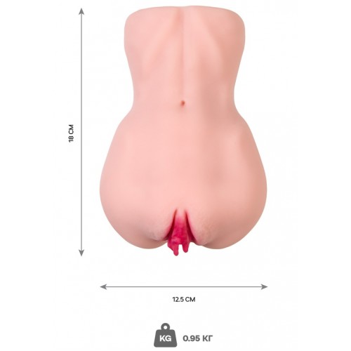 Реалистичный мастурбатор с перезаряжаемой вибропулей Kokos Edition Maria Реалистичный мастурбатор с перезаряжаемой вибропулей Kokos Edition Maria