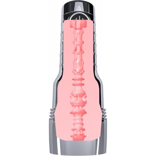 Вагина-мастурбатор с вибрацией Fleshlight Pink Quiver Вагина-мастурбатор с вибрацией Fleshlight Pink Quiver