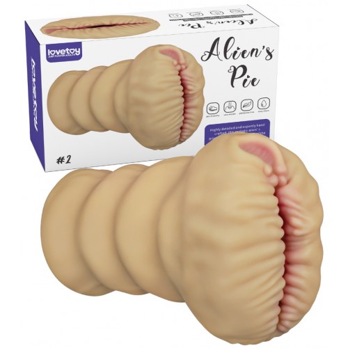 Рельефный мастурбатор Aliens Pie Masturbator 2 Рельефный мастурбатор Aliens Pie Masturbator 2