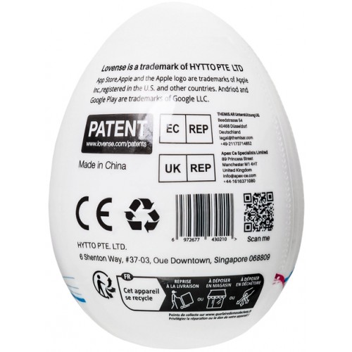 Маструбатор яйцо Lovense Kraken Маструбатор яйцо Lovense Kraken