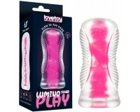 Светящийся в темноте мастурбатор Lumino Play Pink Glow Masturbator