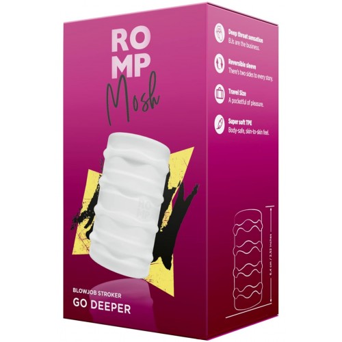 Двусторонний компактный мастурбатор Romp Mosh Двусторонний компактный мастурбатор Romp Mosh