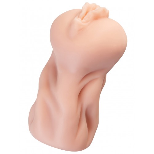 Реалистичный мастурбатор-вагина Julia Xise с лубрикантом в комплекте Реалистичный мастурбатор-вагина Julia Xise с лубрикантом в комплекте