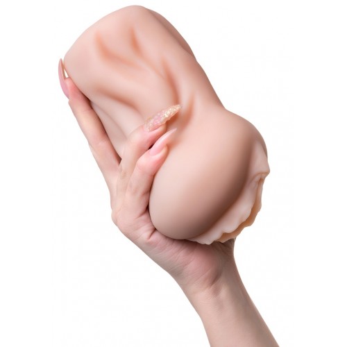 Реалистичный мастурбатор-вагина Julia Xise с лубрикантом в комплекте Реалистичный мастурбатор-вагина Julia Xise с лубрикантом в комплекте