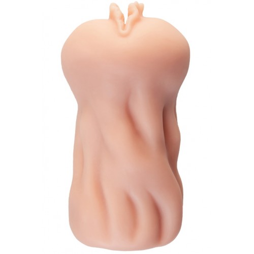 Реалистичный мастурбатор-вагина Julia Xise с лубрикантом в комплекте Реалистичный мастурбатор-вагина Julia Xise с лубрикантом в комплекте