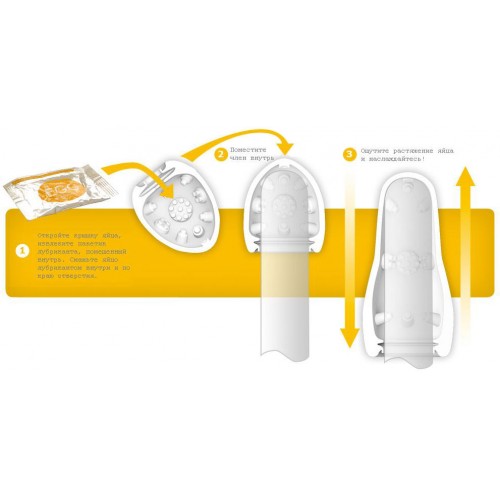 Мастурбатор яйцо Tenga Egg Tornado Мастурбатор яйцо Tenga Egg Tornado