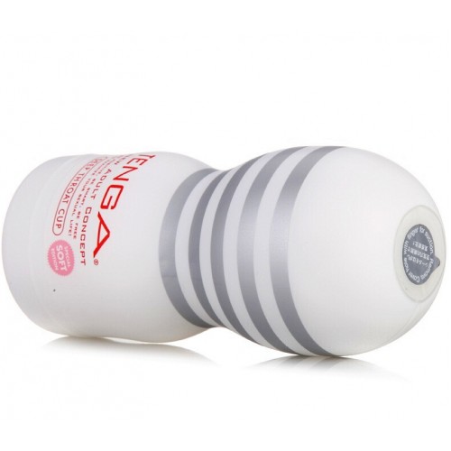 Мастурбатор с эффектом глубокой глотки Tenga Deep Throat Cup Jentle Мастурбатор с эффектом глубокой глотки Tenga Deep Throat Cup Jentle