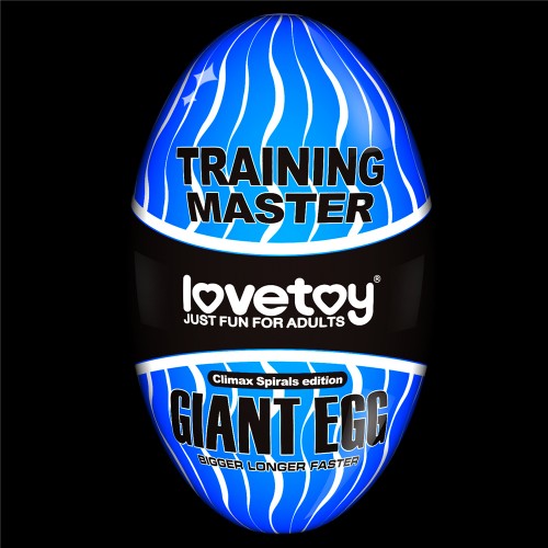 Большое яйцо-мастурбатор Giant Egg Climax Spirals Edition Большое яйцо-мастурбатор Giant Egg Climax Spirals Edition