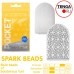 Карманный мастурбатор Tenga Pocket Spark Beads