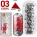 Мастурбатор Tenga Spinner DX Steps