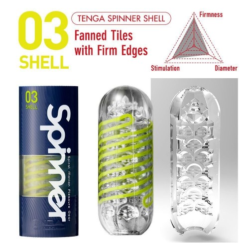Мастурбатор Tenga Spinner Shell Мастурбатор Tenga Spinner Shell