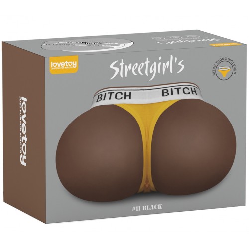 Реалистичная попка-мулатка с вагиной Streetgirls 11 Реалистичная попка-мулатка с вагиной Streetgirls 11