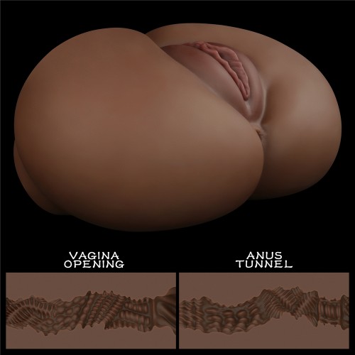 Реалистичная попка-мулатка с вагиной Streetgirls 13 Реалистичная попка-мулатка с вагиной Streetgirls 13