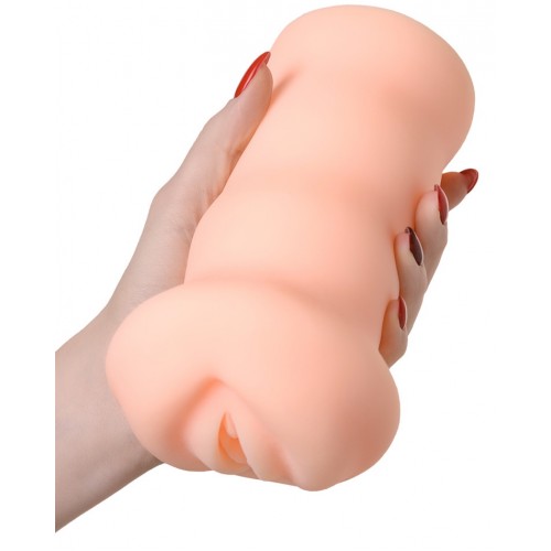 Реалистичный мастурбатор с перезаряжаемой вибропулей Kokos Three Sisters Virgin Реалистичный мастурбатор с перезаряжаемой вибропулей Kokos Three Sisters Virgin