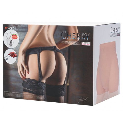 Реалистичный мастурбатор Kokos Cherry с вибрацией и ротацией Реалистичный мастурбатор Kokos Cherry с вибрацией и ротацией